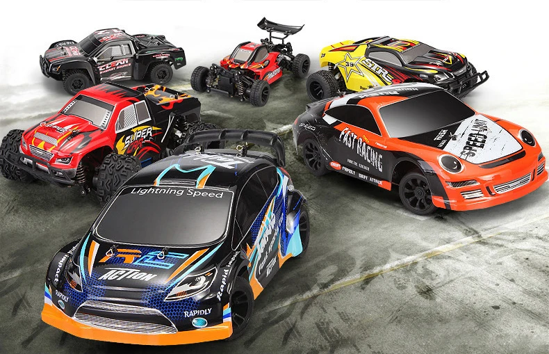 WLtoys A222 A232 1/24 2,4G электрический матовый 4WD RTR RC автомобиль внедорожный Багги рождественские подарки RC игрушки детские игрушки подарок
