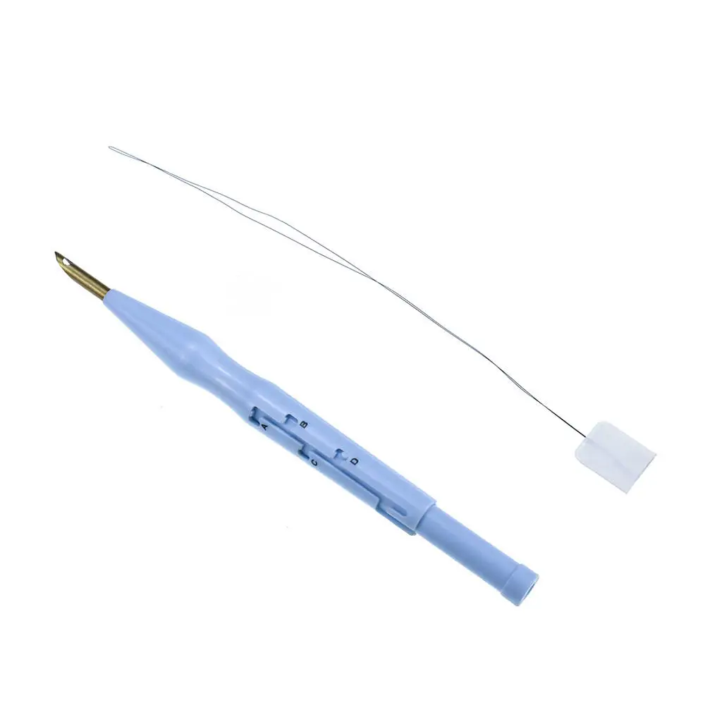 Регулируемая игла для вышивания набор волшебных игл сделай сам крючок коврового