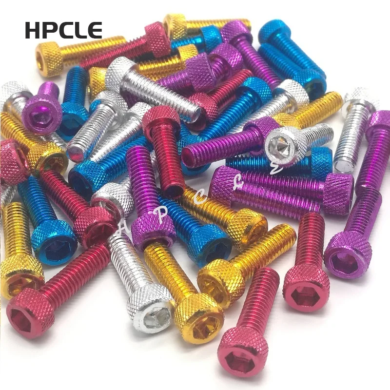 20 шт. шестигранная Шестигранная головка из алюминиевого сплава DIN912 M6 * 20/M6x25mm