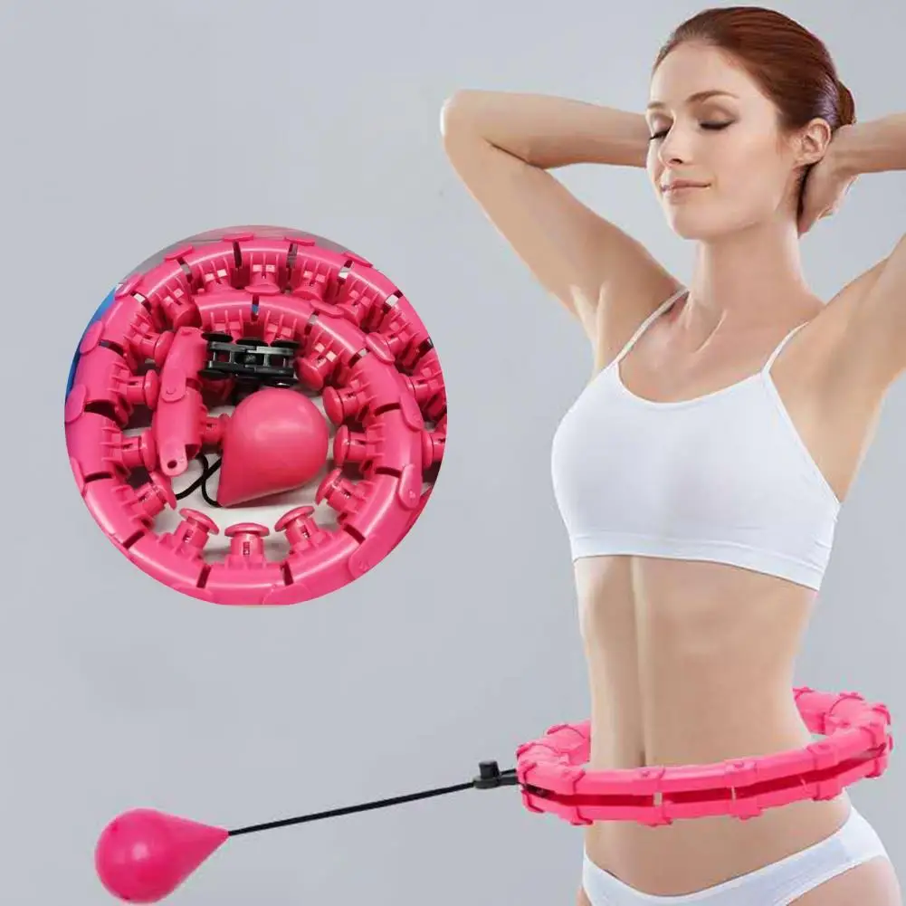 Умный обруч регулируемый автоматический вращающийся умный для похудения |