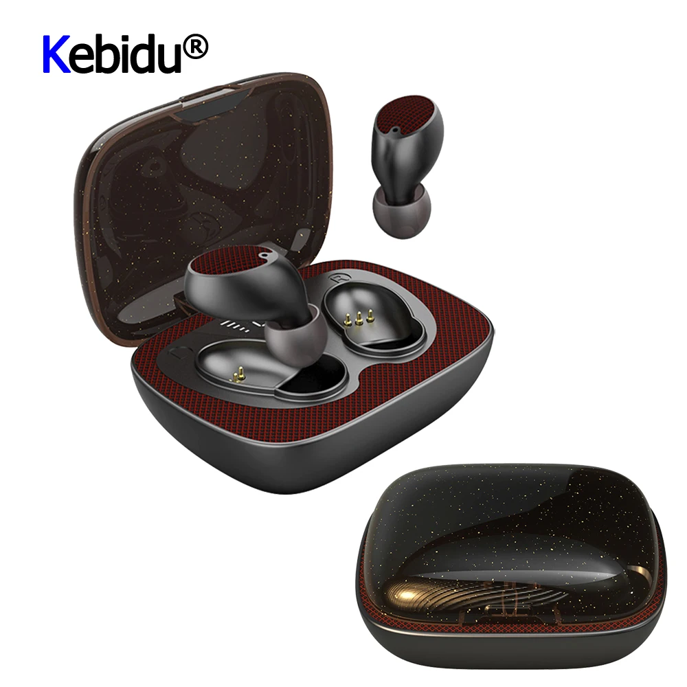 ES02 Bluetooth наушники Беспроводной V5.0 стерео спортивные С микрофоном громкой связи