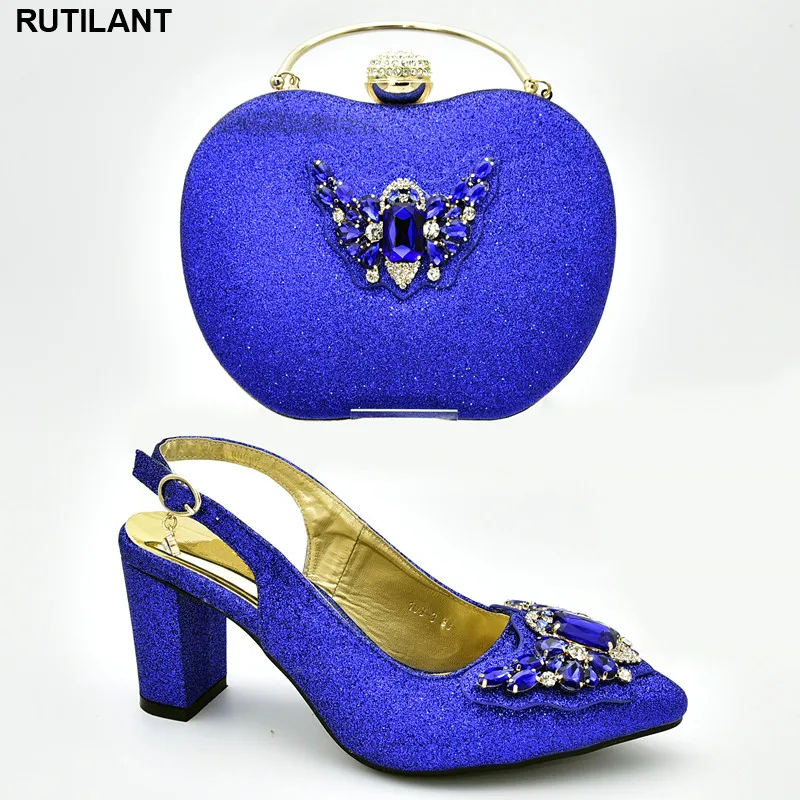 Новое поступление комплект из обуви и сумки в африканском стиле Женский