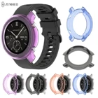 Мягкий защитный чехол из ТПУ для смарт-часов Xiaomi Huami Amazfit GTR 42 мм 47 ммGTR 3 Pro, прозрачный защитный чехол