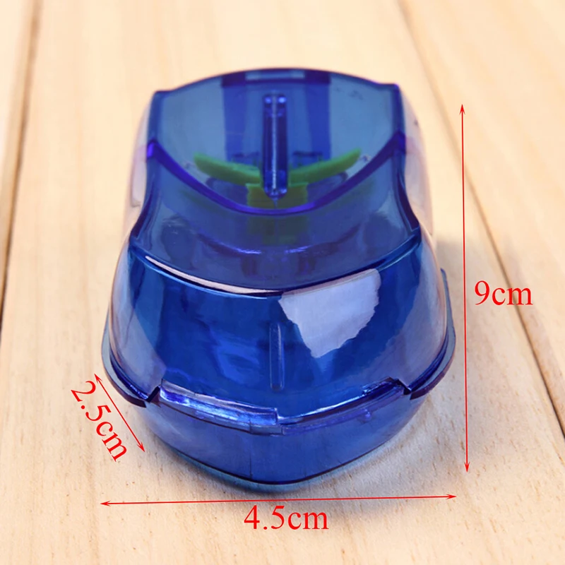 

1pc Plastic Pill Cutter Case Splitter Half Storage Compartment Box Medicine Tablet Holder 3.34*1.57*0.98" White/Green/Blue