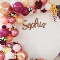 62pcsset rose gold burgundy balloons garland arch kit confetti balon birthday baby shower wedding anniversary party decoration