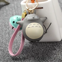 extremely cute my neighbor totoro chinchillidae keychain pendant fit for bag charms purse accessory miyazaki hayao comic fans