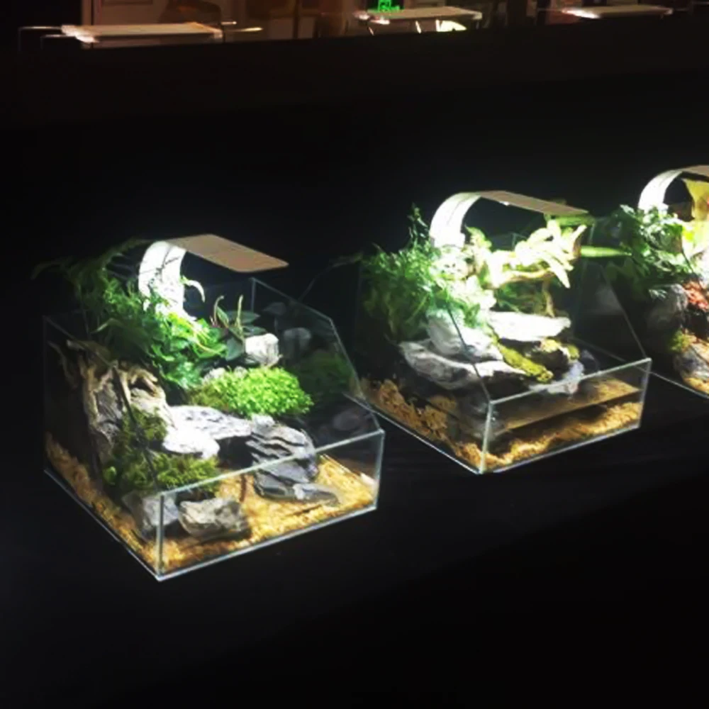 Светодиодный светильник для аквариума ing 10 Вт ультра тонкий светодиодный яркий с