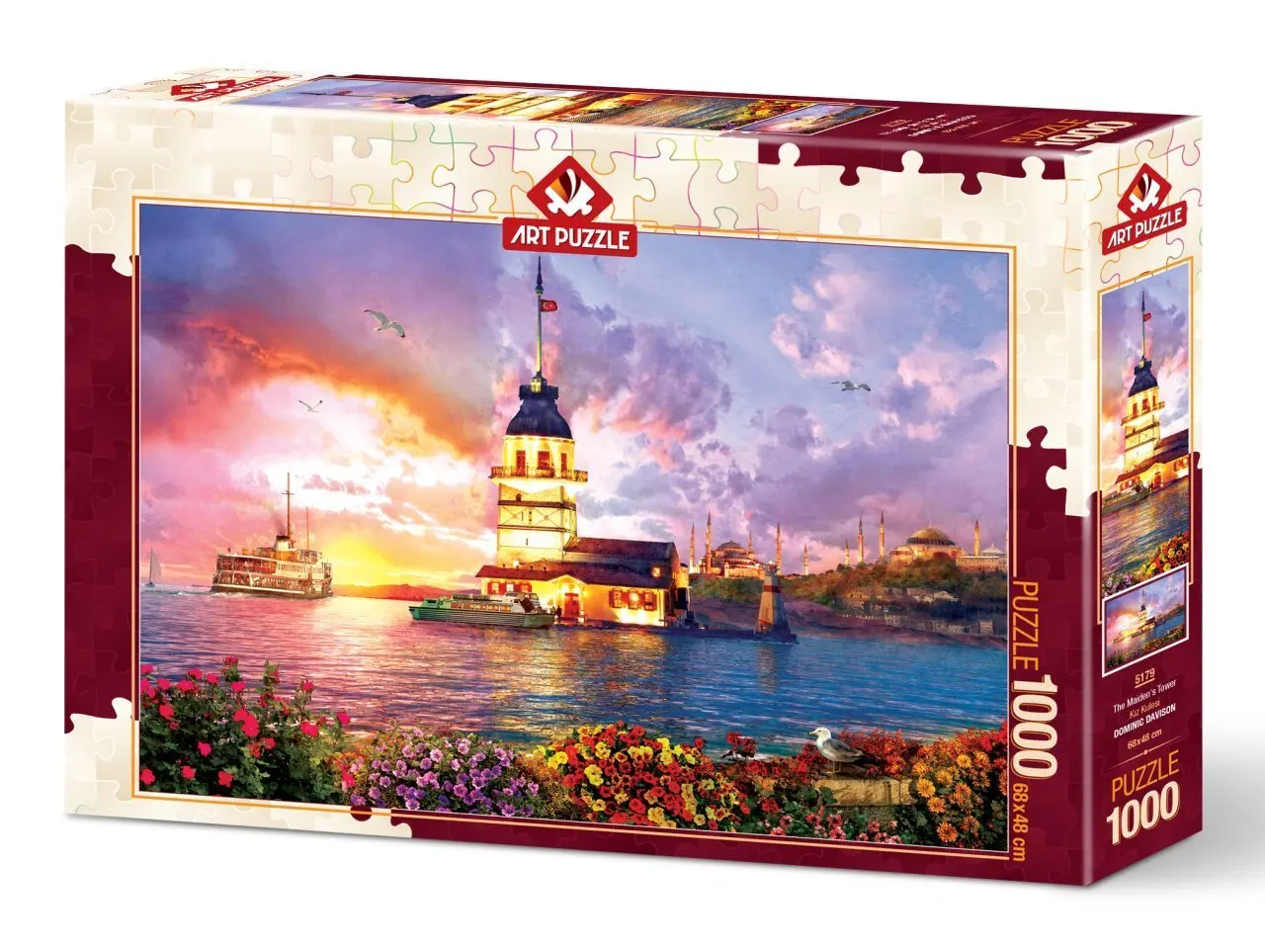 

Art Puzzle Tower 1000 Piece Jigsaw Puzzle
