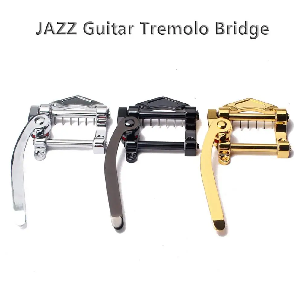 

Гитара Tremolo Unit Vibrato Bridge для Tele SG LP и т. д. ES335 гитарный Струнодержатель Flat Top Body Tremolo Unit Vibrato Bridge Metal