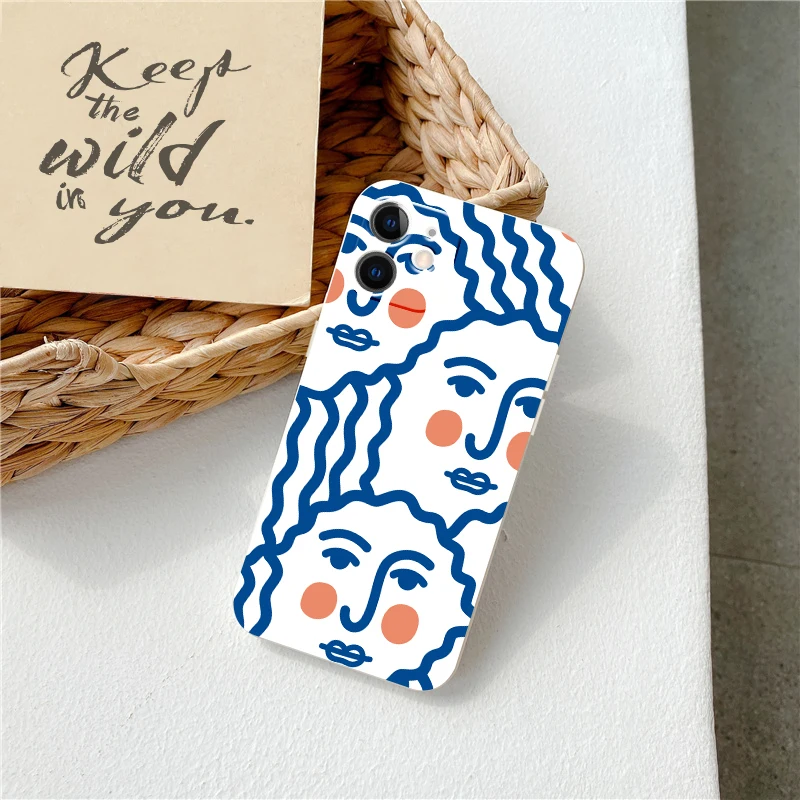 nohon design x60 pro 50 silicone x21 iqoo pro for vivo smart abstract art phone case s9e s7 case for iqoo 7 neo 5 3 back cover free global shipping