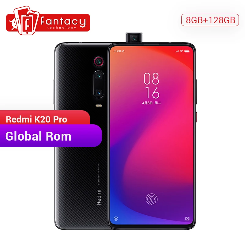 Оригинальный Смартфон Xiaomi Redmi K20 Pro 8 ГБ 128 Восьмиядерный процессор Snapdragon 855 48мп