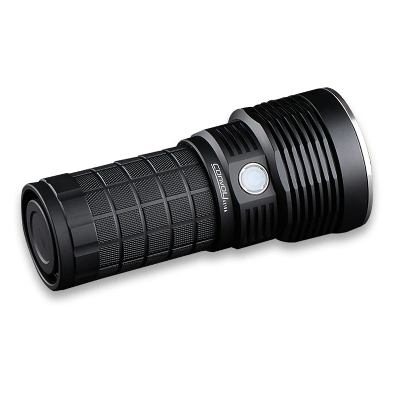 구매 슈퍼 강력한 LED 손전등 호송 4X18A Cree XHP70.2 Linterna LED 토치 플래시 라이트, 18650 캠핑 랜턴 작업 빛