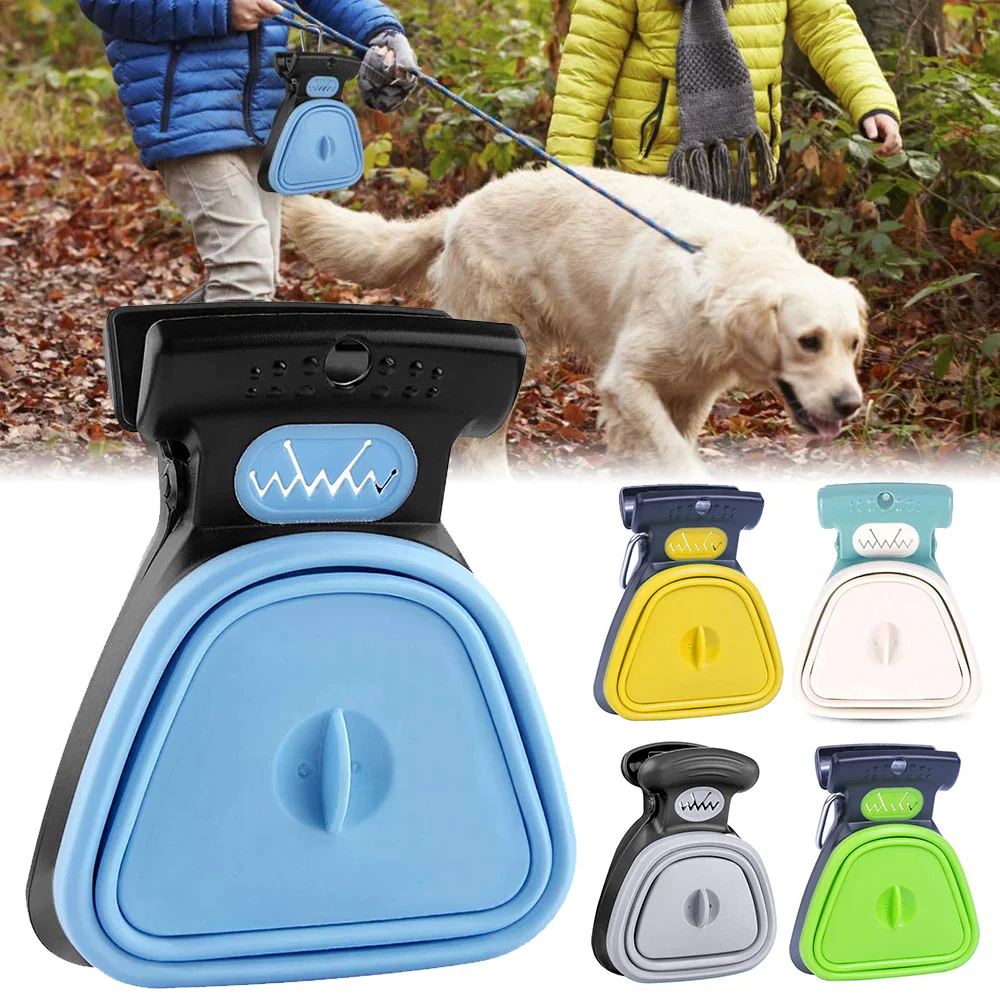 

Foldable Dog Poop Bag Dispenser Poop Scoop Cleaner Outdoor Travel Pick Up Pet Waste Picker Cleaning Eco-Friendly Pet Supplies