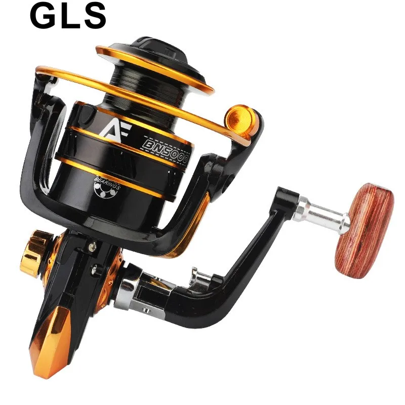 

Вращающаяся катушка GLS brand серии 2000-7000, левая/правая, сменная для металлической проволоки, кружка пресной воды и рассола, спиннинговая катушк...