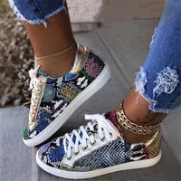 womens pu leather vulcanized shoes lace up womens sneakers fashion new platform womens shoes walking shoes