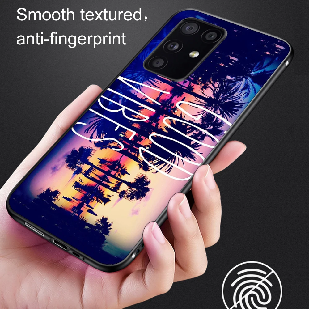 

Summer Beach Case For Samsung Galaxy S21 A51 S20 S10 S9 S8 Plus Ultra S10e A50 A71 A70 A20E 21 NOTE 20 10 9 8 Plus Soft TPU Back