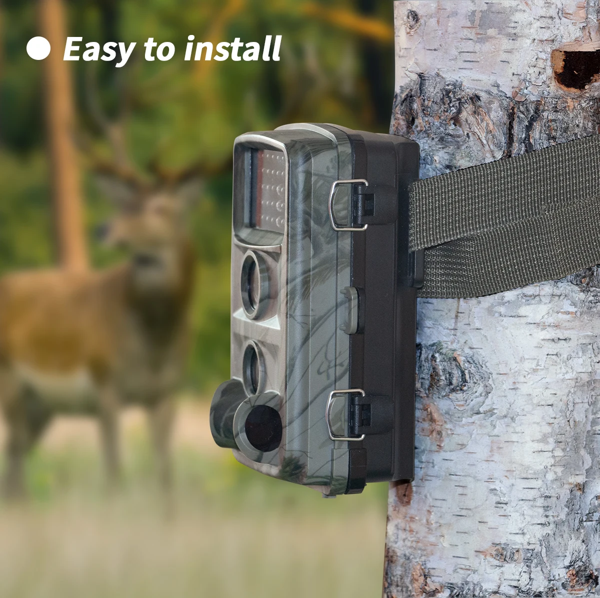 

1080P 5 Mega Pixels CMOS HD Hunting Camera Night Vision Photo Video Surveillance Wild Camera IP66 Waterproof HH632