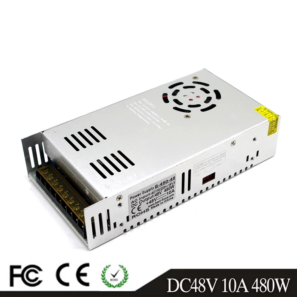 Импульсный источник питания с одним выходом 480 Вт DC30V 16A 32 В 15A 36 13 3 А 42 в 11 5a 48 10A 60 8A