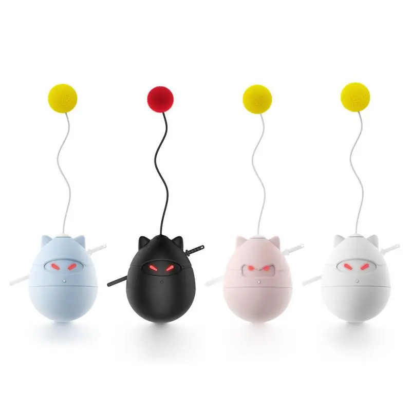 

Electric Tumbler Cat Toys Funny Smart Pet Teasing Rolling Ball Toys for Cats Kitten Interactive Entertainment Pet Cats Products