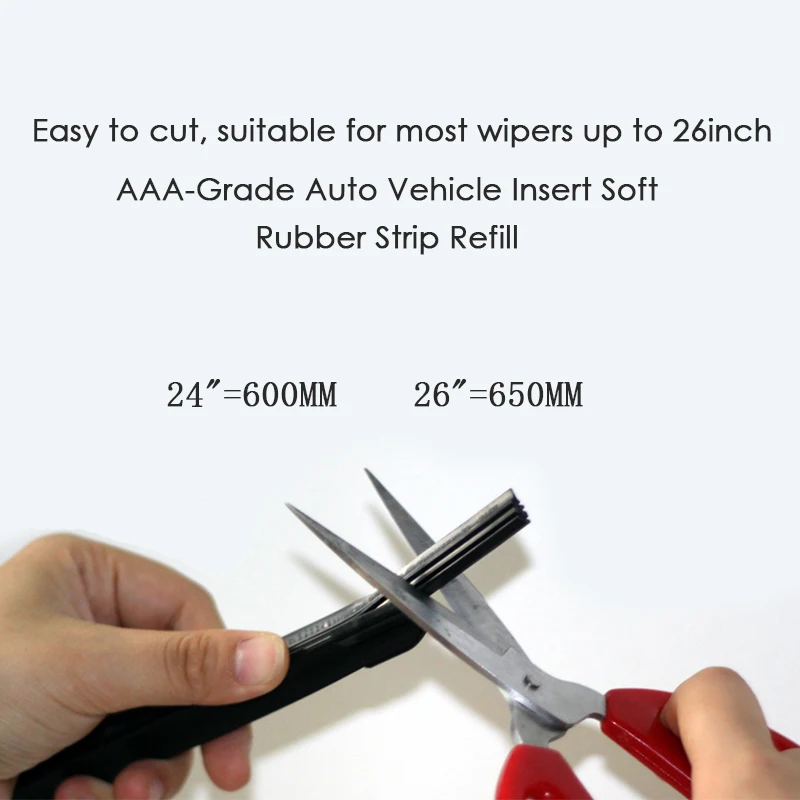 2 шт. универсальные AAA класс автомобильные вставные мягкие резиновые прокладки
