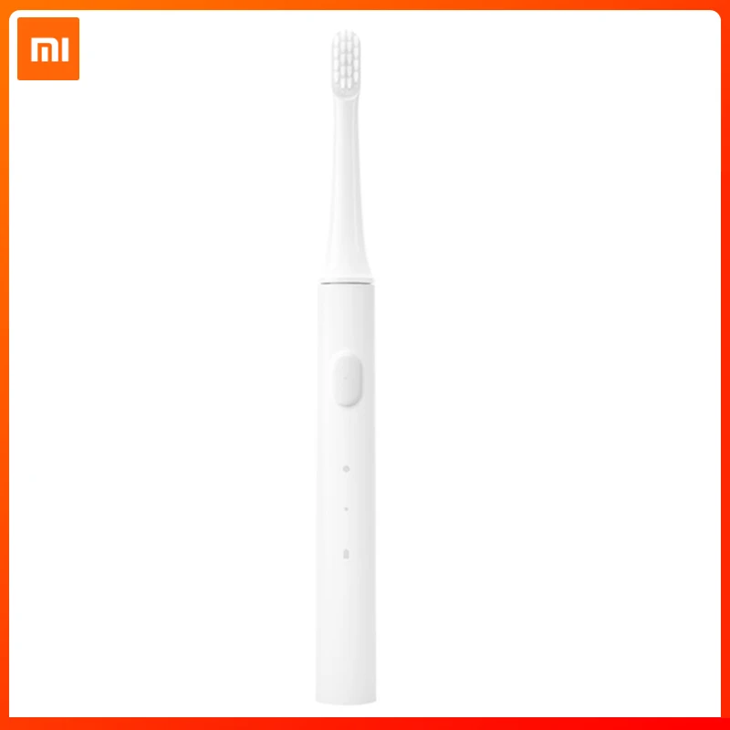 1 PCS white Xiaomi Mijia T100 звуковая электрическая зубная щетка для взрослых Водонепроницаемая ультра звуковая автоматическая зубная щетка с зарядкой от USB - Цвет: 1 PCS white
