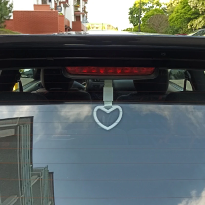 Tsurikawa кольцо в форме сердца JDM поезд автобусная ручка ремешок дрейф с подвеской