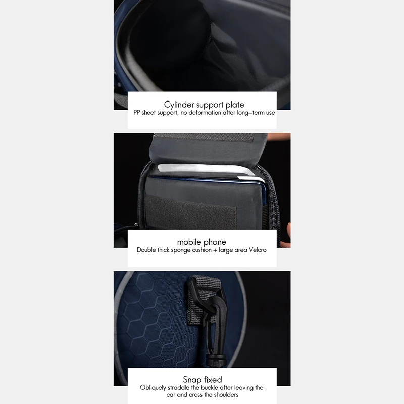 Сумка на переднюю раму велосипеда водонепроницаемый держатель для телефона