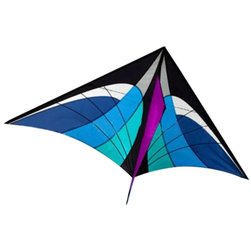 Outdoor Triangle Kite Flying Toy Fun Large Size Single Kids Triangle 30m Toy Flying Kite Long With Line Outdoor String Kite S7J1-3