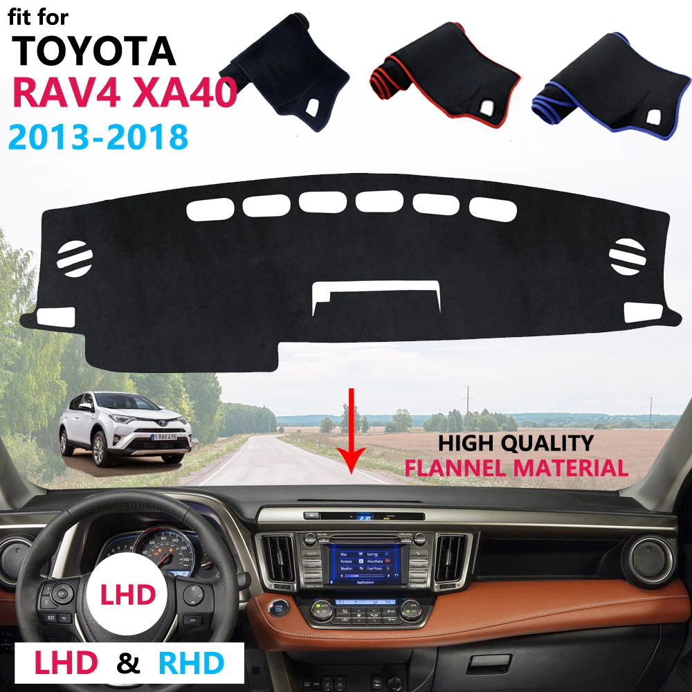 Чехол для приборной панели защитный коврик Toyota Rav4 XA40 2013 ~ 2018 40 автомобильные