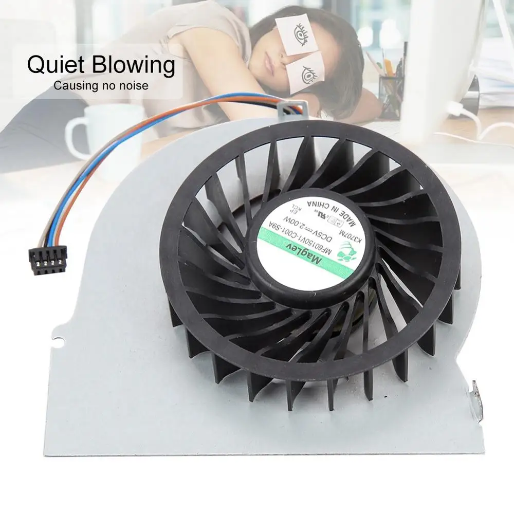 Оригинальный Тетрадь Процессор охлаждающий вентилятор радиатора Вентилятор