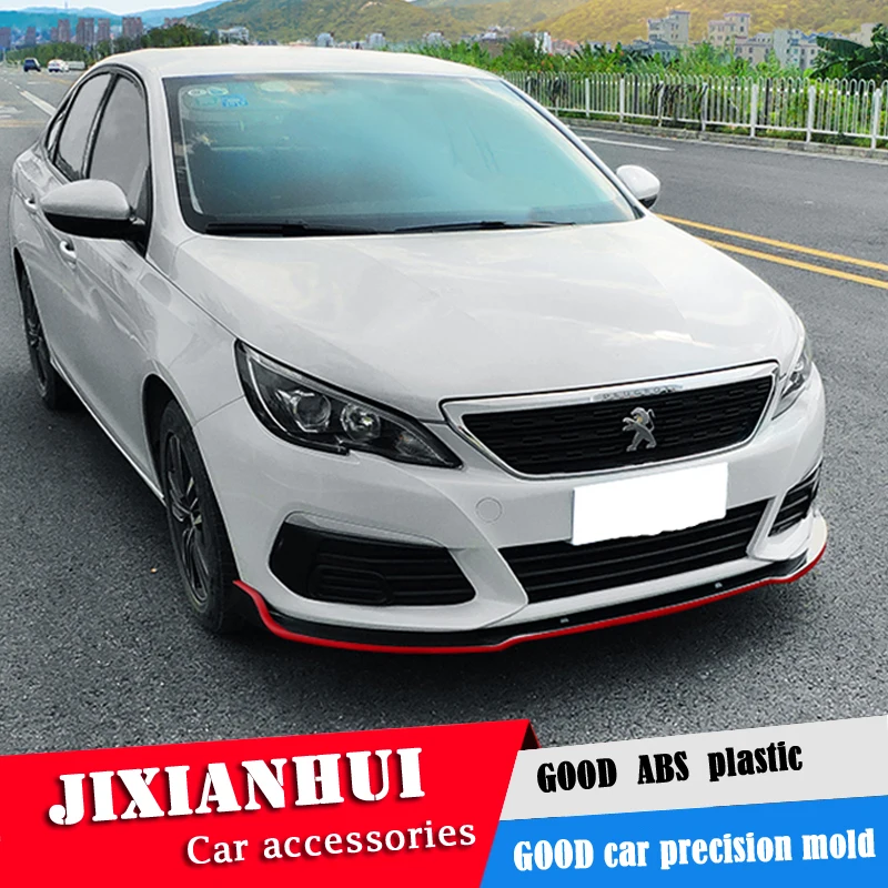 Для Peugeot 308 средства ухода за кожей комплект спойлер 2016 2018 для ABS задняя губа
