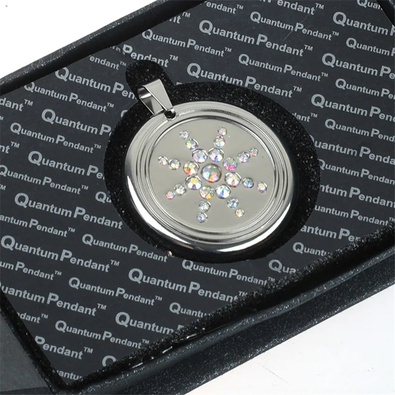 Quantum Pendant Scalar Energy Ion Necklace Ions Health Jewelry 6000-8000 ions Stainless Steel Necklaces Japanese | Украшения и