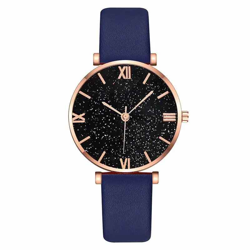

Women Watches 2020 Luxury Diamond Rose Gold Ladies Wrist Watches Leather Band Women Bracelet Watch Female Clock Relogio Feminino