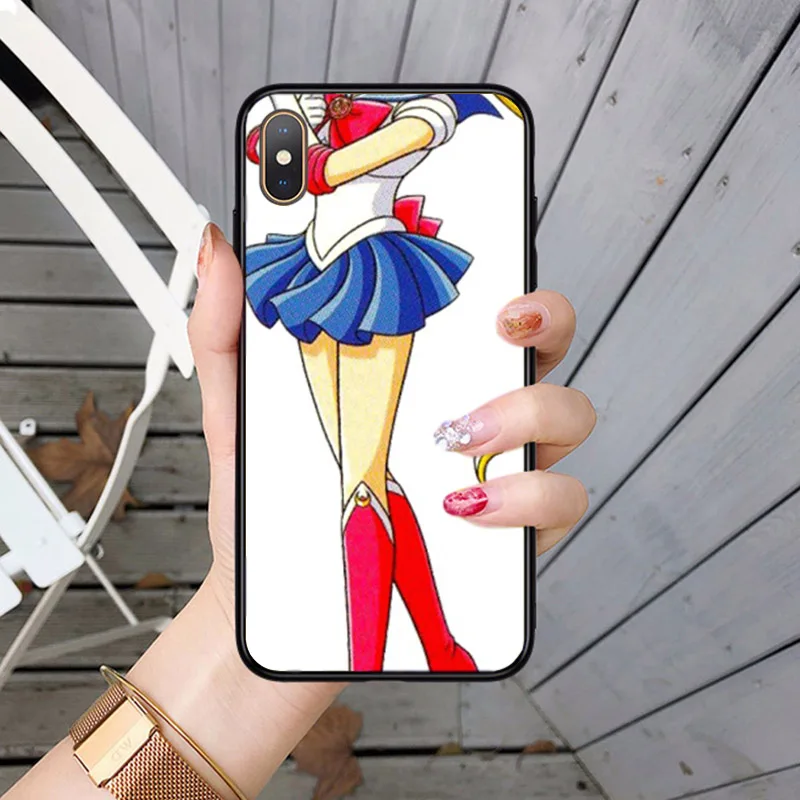 

Hot Sale Sailor Moon Pattern Phone Case For iphone 5 5s SE 2020 X 8 8plus 7 7plus 6 6s Plus 11 11Pro Mobile Phone Cover Fundas