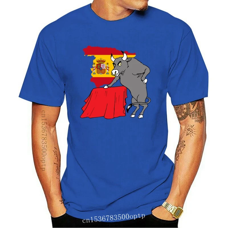 

New 2023 Spanish Bullfight Cool T-shirt Custom graphic 100% cotton crewneck Short sleeve high quality T-shirt