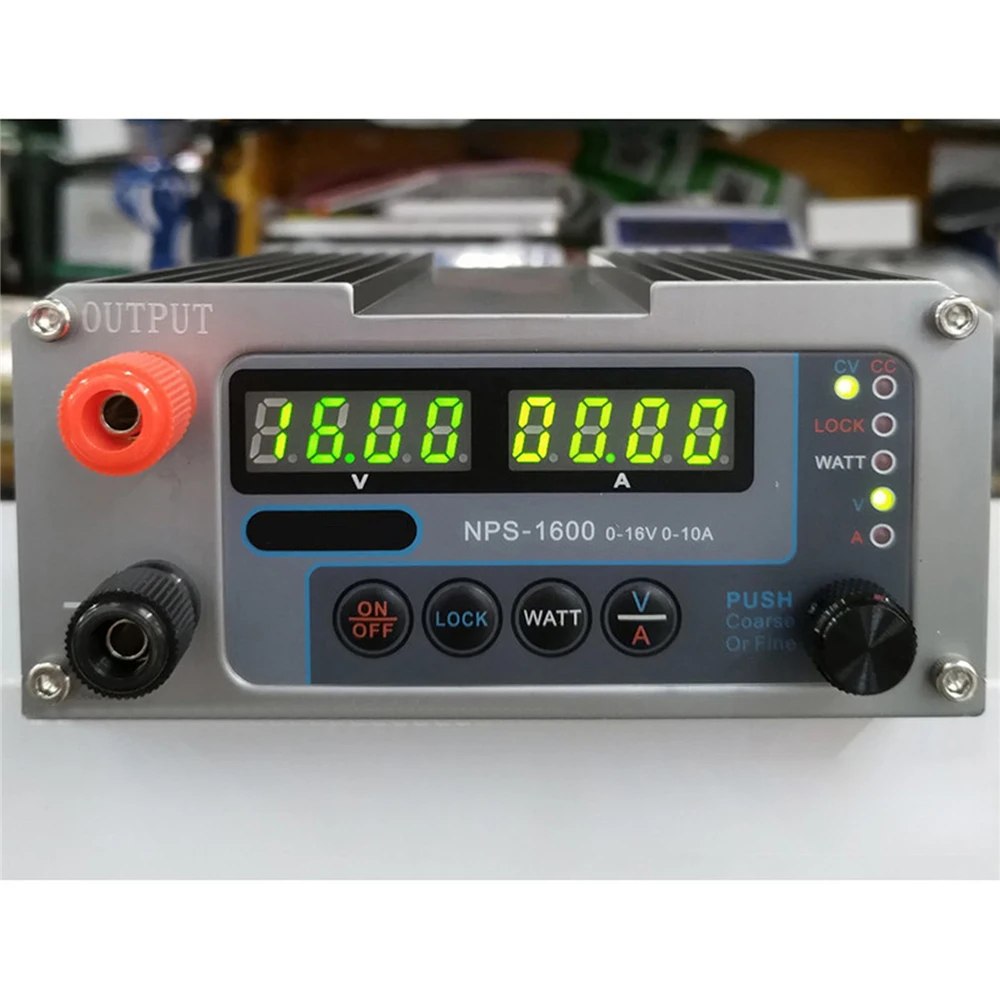 NPS-1601 0-16V 0-10A DC Стабилизированный импульсный Питание Регулируемый цифровой