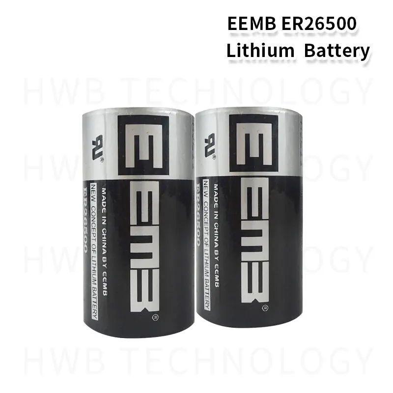2шт EEMB ER26500 3,6 V 9000mAh C Тип PLC контроль литиевая батарея абсолютно новая