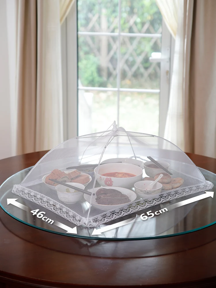 

Чехол для еды, складной, пылезащитный, летний, от комаров, для мух