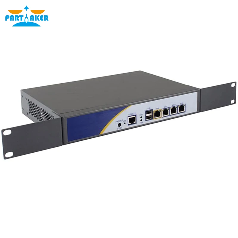 Брандмауэр parмягкий Intel Celeron J4125 для pfSense с 4*82583 в/82574L Lan аппаратное обеспечение 8 Гб