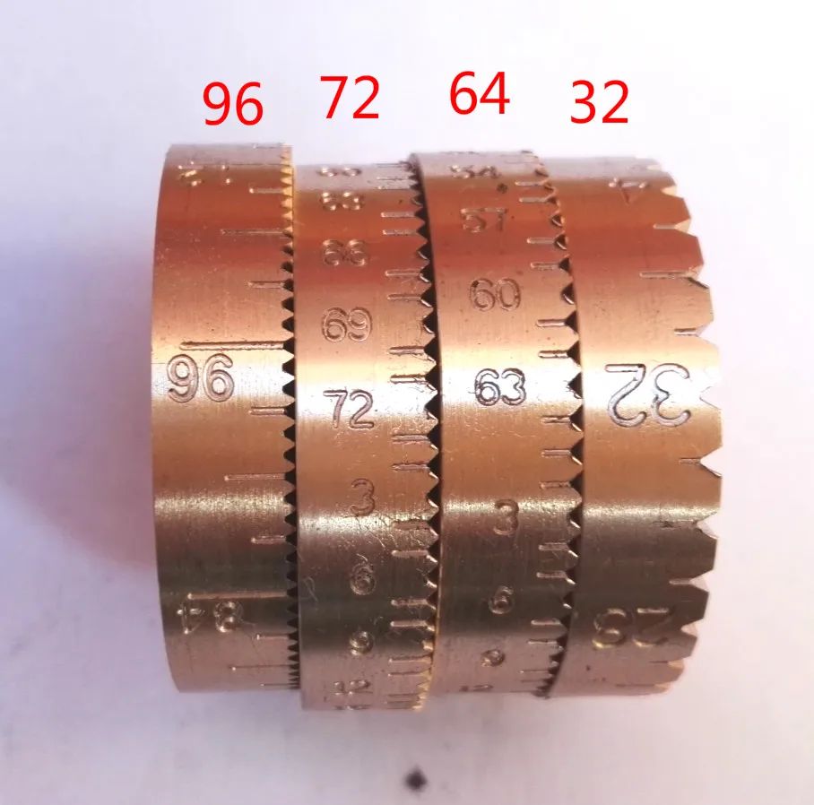 

Gem Stone Faceting Machine Gear 96 80 72 64 32 Index Wheel Jewelry Making Supplies