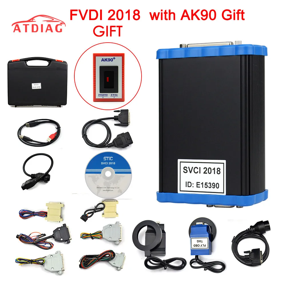 SVCI SVDI FVDI ABRITES Сканер ключевой программист Чехлы FVDI и большинства функций VVDI2 для большинства автомобилей
