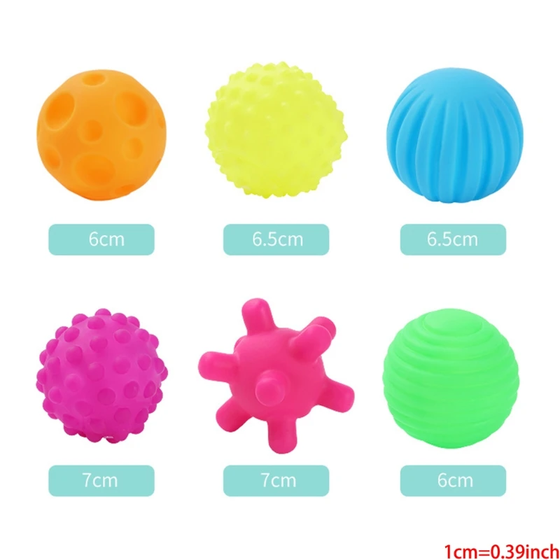 

Textured Multi-ball Suit, Tactile Sensory Ball, Baby Grip Ball, Sensory Ball