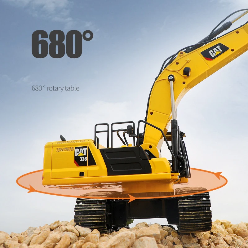 1/24 гусеница Huina 336 Rc экскаватор грузовик гусеничный электрический автомобиль