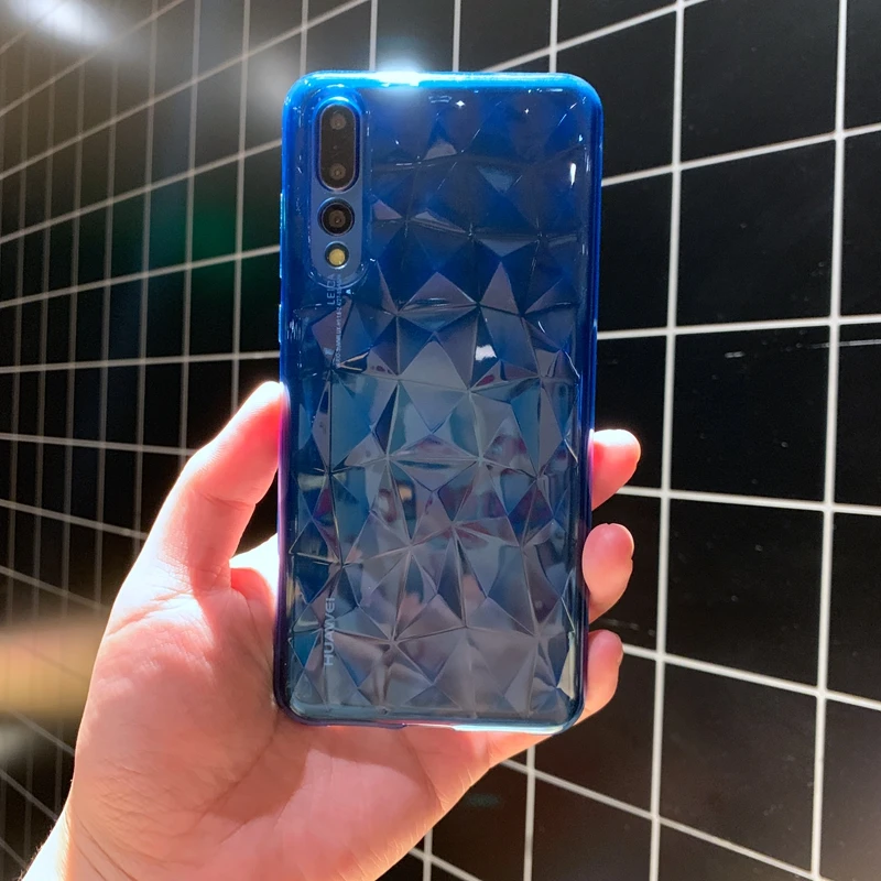Для huawei P20 P30 mate 20 X Pro Nova 3 3i Honor 9 View Note 10 Lite 8X Play 3D Алмазный прозрачный мягкий