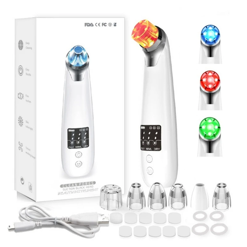 

Professional Electric Facial Pore Cleaner Blackhead Remover Vacuum Acne Face Skin Care Beauty Instrument