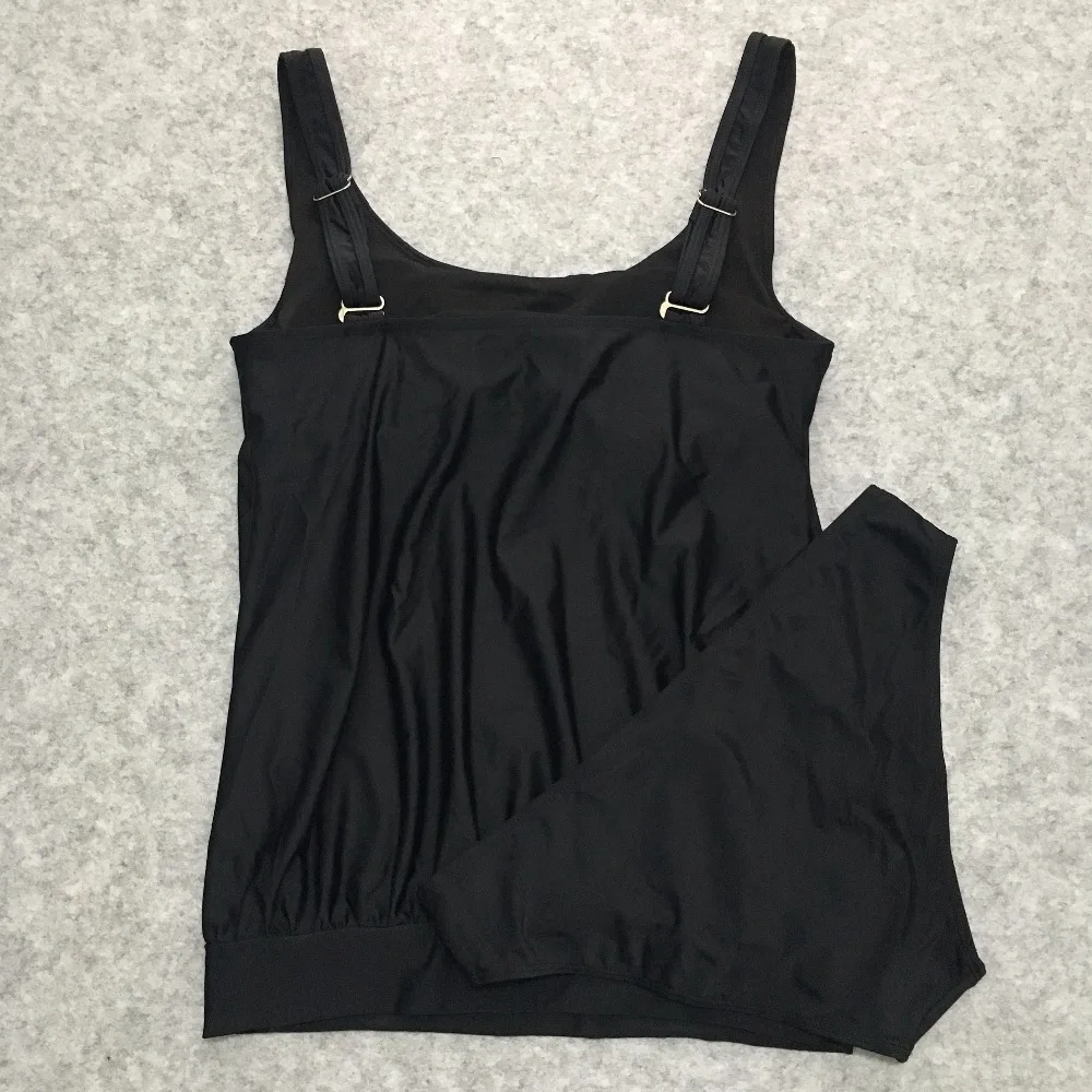 Купальники танкини женская модель женский черный купальник спортивный