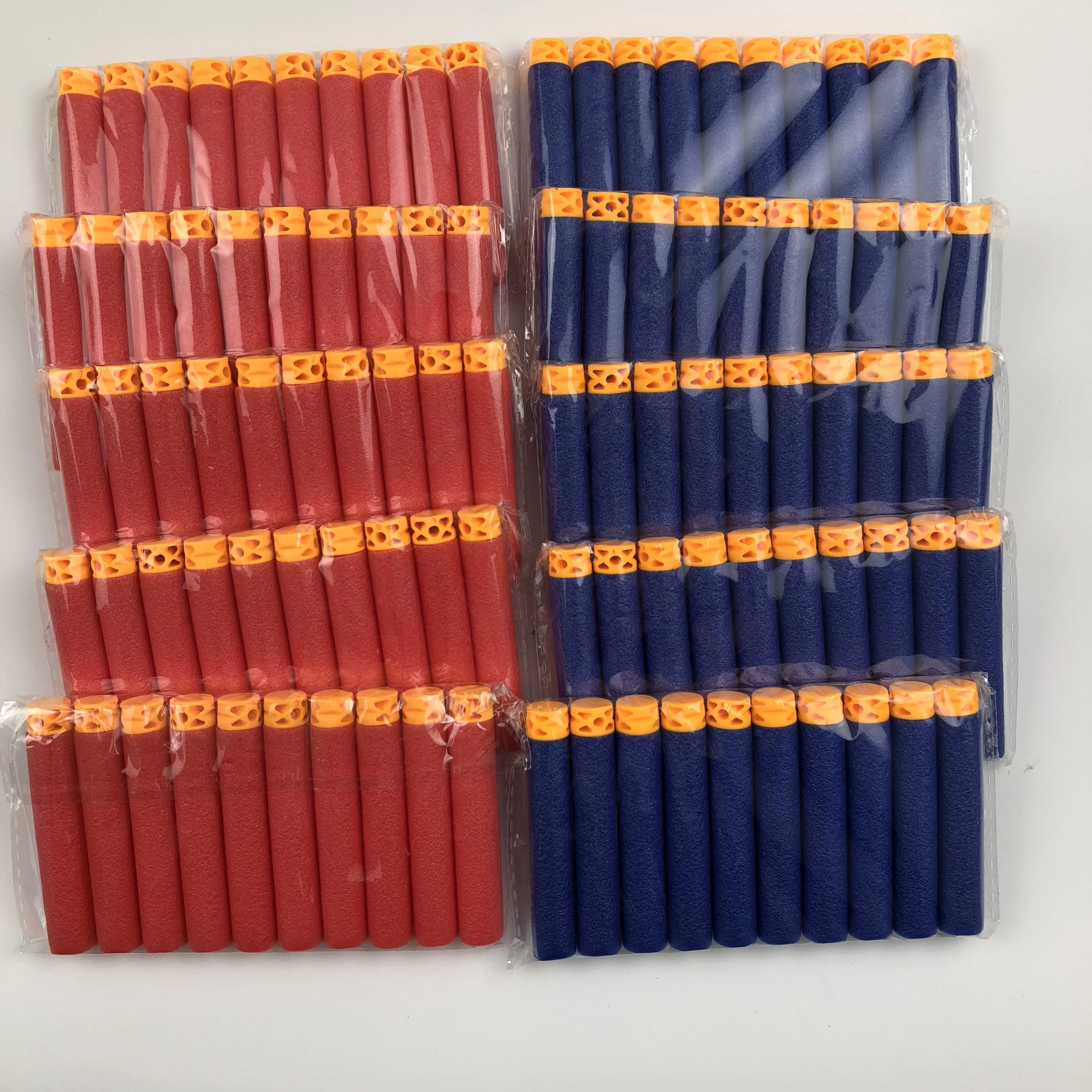 100 шт. для Nerf комплект бластеров для Nerf пули мягкие полые 7,2 см Запасной комплект для Дартс Игрушечный Пистолет пули подарок для детей