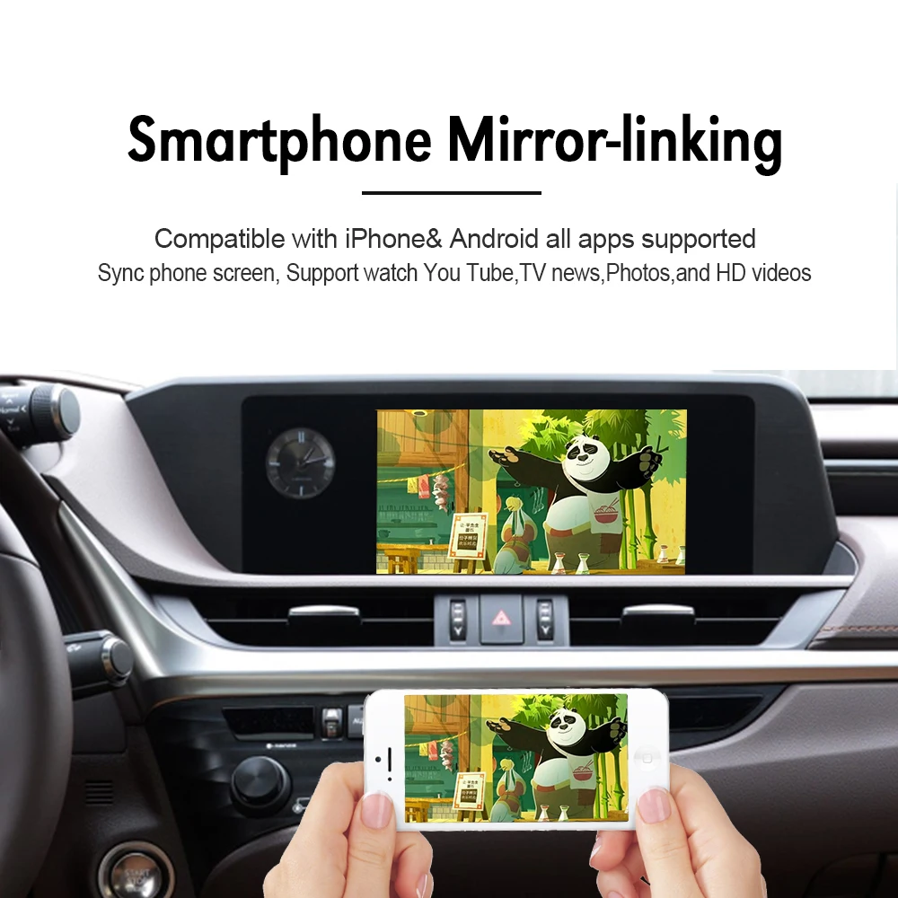CarlinKit Декодер Беспроводной Carplay/Android авто для Lexus NX ES US IS CT RX GS LS LX LC RC поддержка