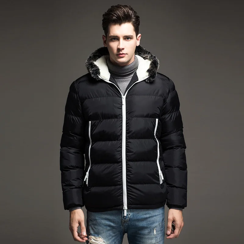 Зимняя мужская куртка 2020 модная Толстая Теплая парка уличная одежда пальто с