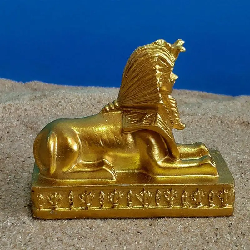 2 шт. Изысканный Египетский Декор Фараона Статуэтка Сфинкса из смолы домашний